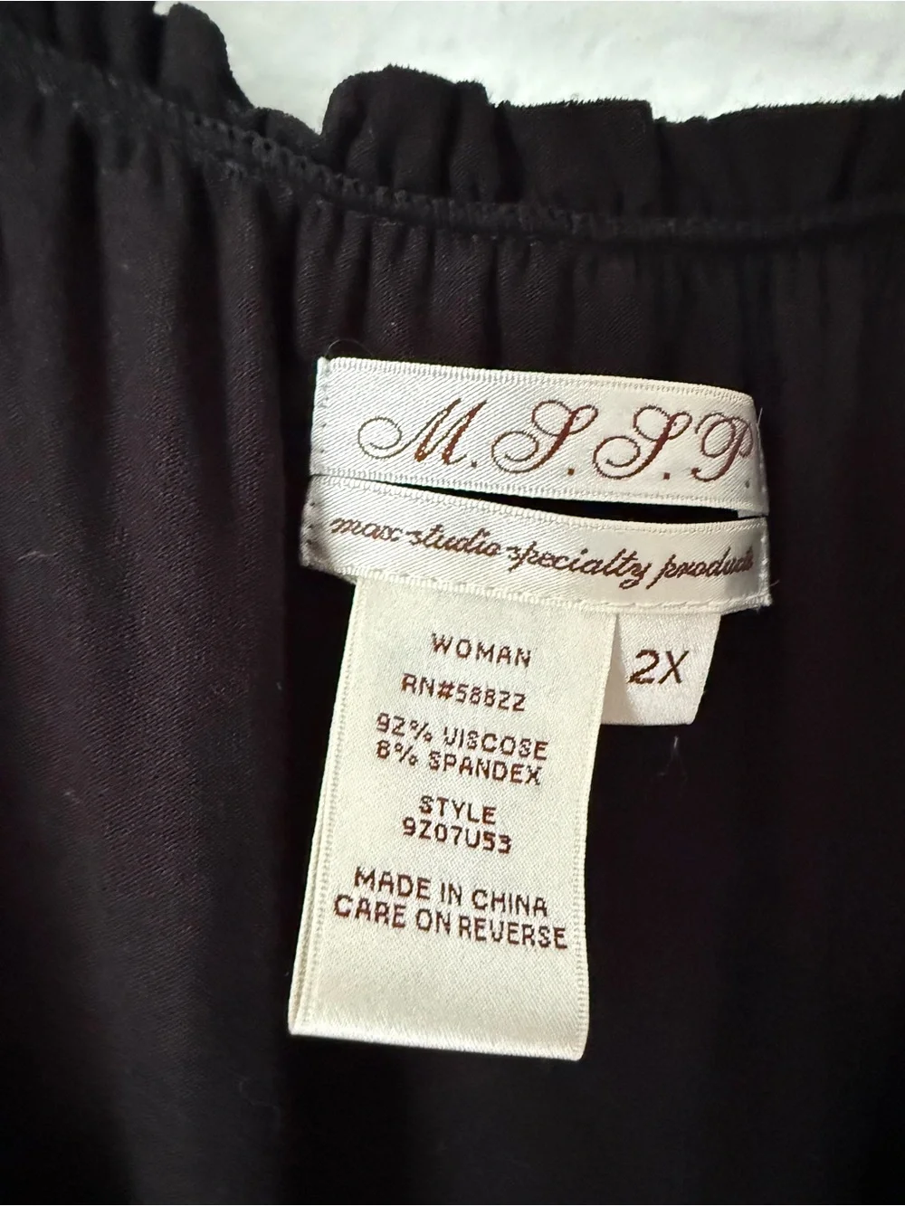 Max Studio Specialty Black Women's Dress Size 2X - Picture 3 of 12